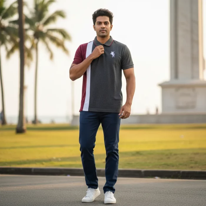 Gents Premium Polo Tshirt - Image 3