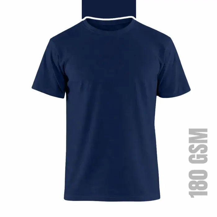 001 Everyday Essential Tee - Navy Blue - Image 1