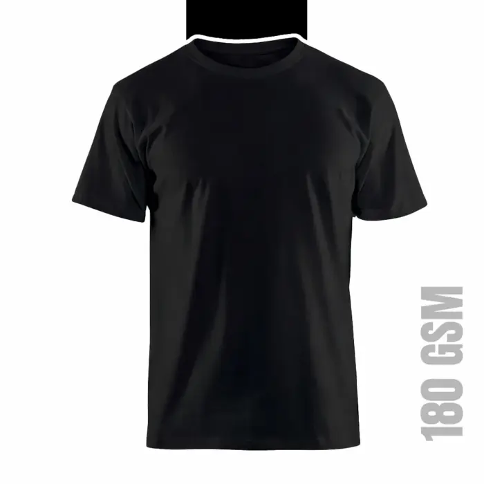 Everyday Essential Tee - Jet Black - Image 1